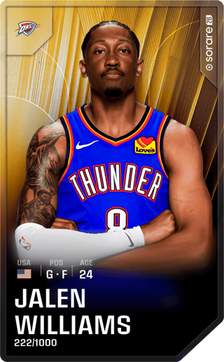 Jalen Williams - limited