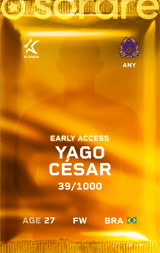 Yago César - limited