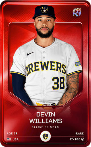 Devin Williams - rare