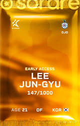 Lee Jun-Gyu - limited