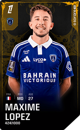 Maxime Lopez - limited