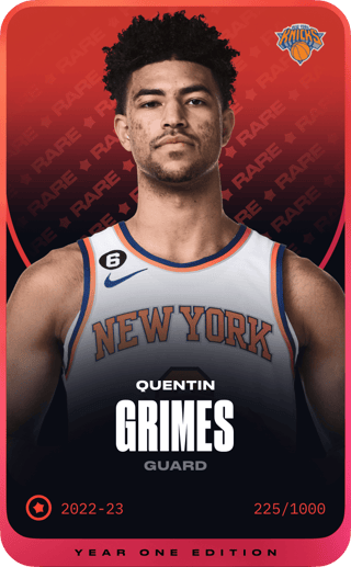 Quentin Grimes - rare
