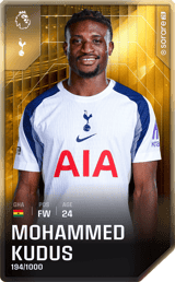 Mohammed Kudus - limited