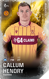 Callum Hendry - limited
