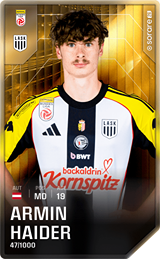 Armin Haider - limited