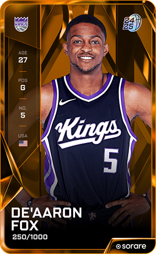 De'Aaron Fox - limited