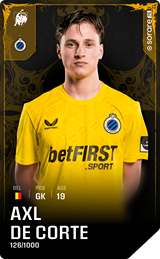 Axl De Corte - limited