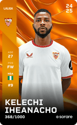 Kelechi Iheanacho - limited