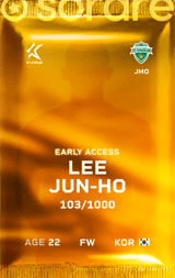 Lee Jun-Ho - limited