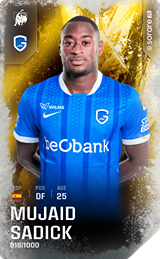 Mujaid Sadick - limited