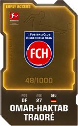 Omar Traoré - limited