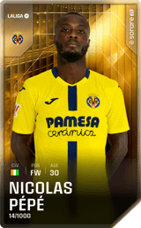 Nicolas Pépé - limited