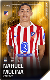 Nahuel Molina - limited