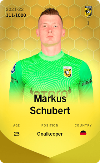 Markus Schubert - limited