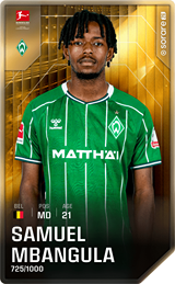 Samuel-Germain Mbangula - limited