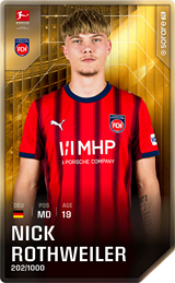 Nick Rothweiler - limited