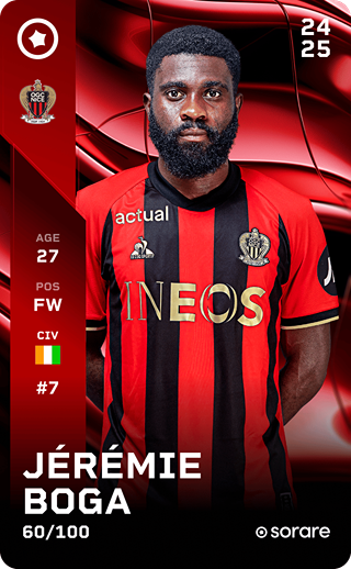 Jérémie Boga - rare