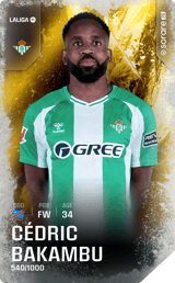 Cédric Bakambu - limited