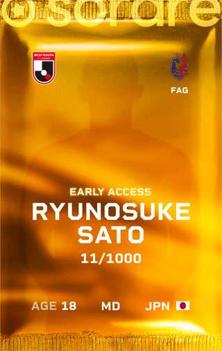 Ryunosuke Sato - limited