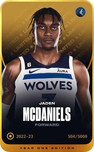 Jaden McDaniels - limited