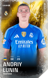 Andriy Lunin - limited