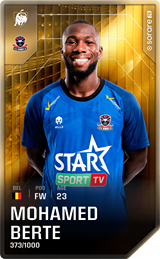 Mohamed Berte - limited