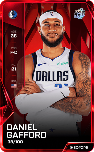 Daniel Gafford - rare