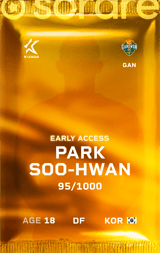 Park Soo-Hwan - limited