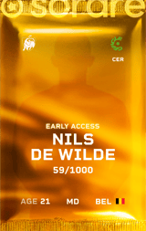 Nils De Wilde - limited