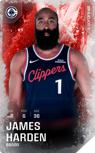 James Harden - rare