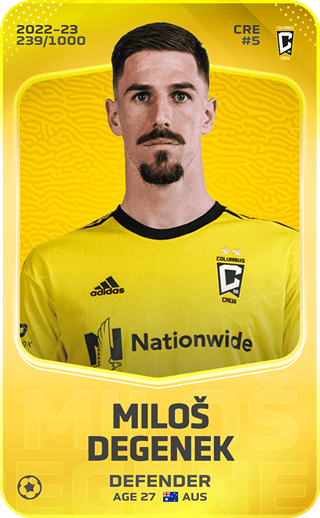 Milos Degenek - limited