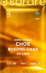 Choe Byung-Chan - limited