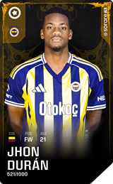 Jhon Durán - limited