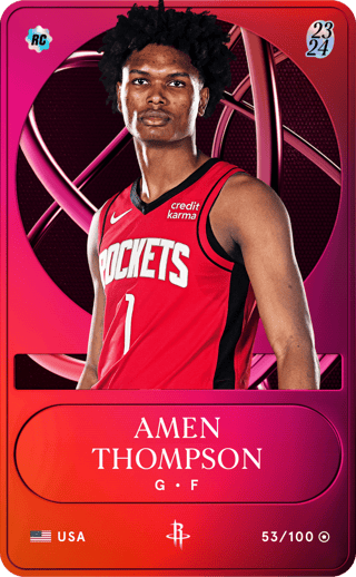 Amen Thompson - rare