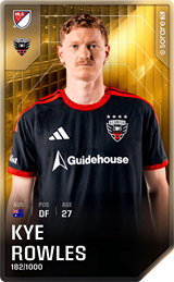 Kye Rowles - limited