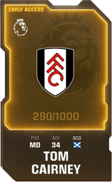 Tom Cairney - limited