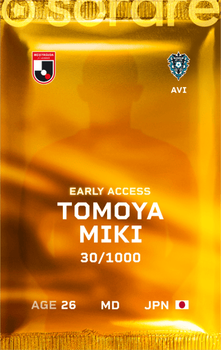 Tomoya Miki - limited