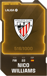 Nico Williams - limited