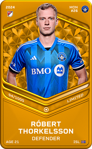 Róbert  Thorkelsson - limited