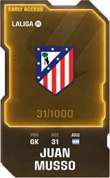 Juan Musso - limited