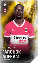 Farouck Adekami - limited