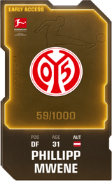 Phillipp Mwene - limited