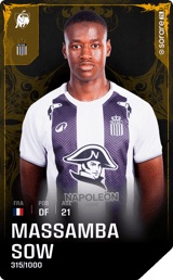 Massamba Sow - limited