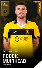 Robbie Muirhead - limited