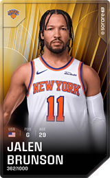 Jalen Brunson - limited