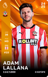 Adam Lallana - limited