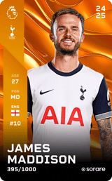 James Maddison - limited