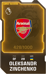 Oleksandr Zinchenko - limited