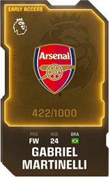 Gabriel Martinelli - limited