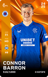 Connor Barron - limited